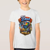 Maler Tri-Blend Shirt (Vorderseite)