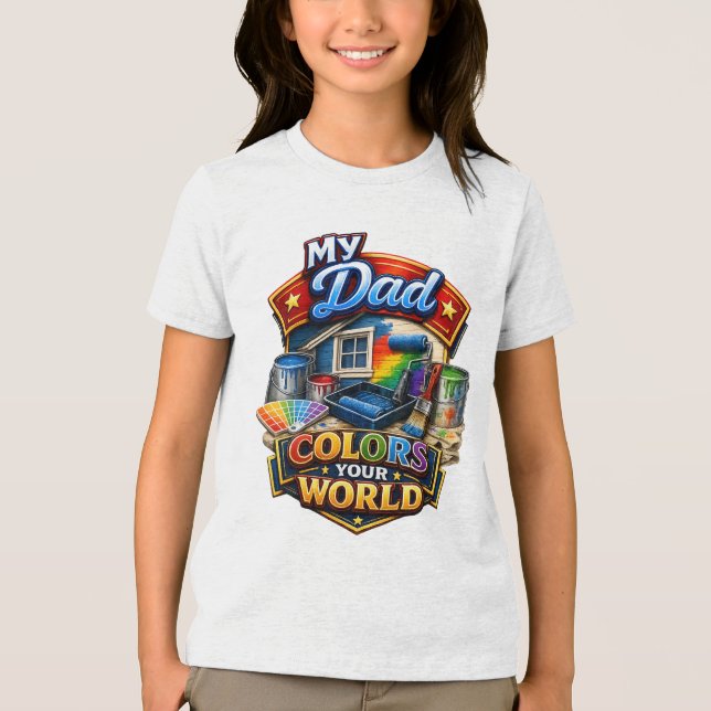 Maler Tri-Blend Shirt (Vorderseite)