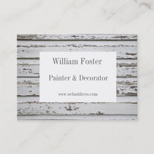 Maler-und Dekorateur-kundengerechte Visitenkarten Visitenkarte (Vorderseite)