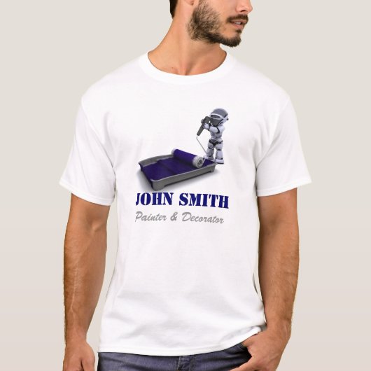Maler-und Dekorateur-T - Shirt (Vorderseite)