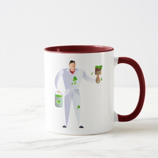 Maler und Dekorateur Tasse (Rechts)