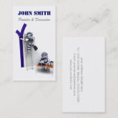 Maler-und Dekorateur-Visitenkarte Visitenkarte (Vorne/Hinten)