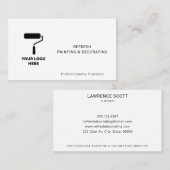 Maler und Dekorator Beruflich hinzufügen Visitenkarte (Vorne/Hinten)