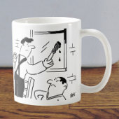 Maler und Dekorator-Cartoon Kaffeetasse