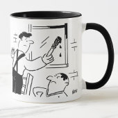 Maler und Dekorator Cartoon Tasse