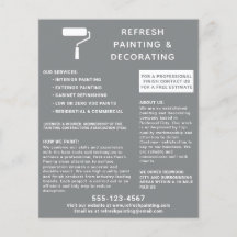 Maler und Dekorator, Farbwalze grau