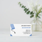 Maler und Dekorator, Farbwalze Visitenkarte (Stehend Vorderseite)