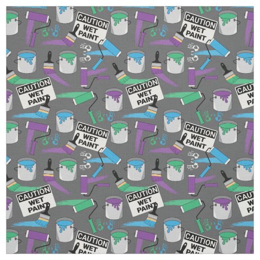 Maler und Dekorator Gemustert Stoff (Muster)