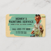 Maler und Dekorator | Innen- und Außenbereich Visitenkarte (Vorderseite)