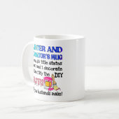 Maler und Dekoratorgeschenk Kaffeetasse (Vorderseite Links)