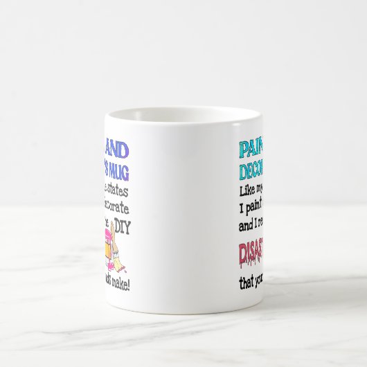 Maler und Dekoratorgeschenk Kaffeetasse (Mittel)
