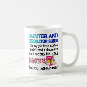 Maler und Dekoratorgeschenk Kaffeetasse