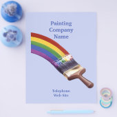 Maler Unternehmer Business Flyer (Einzeln)