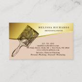 Maler Visitenkarte (Vorderseite)