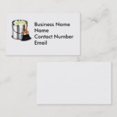 Maler Visitenkarte (Vorne/Hinten)