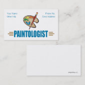 Maler Visitenkarte (Vorne/Hinten)