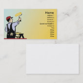 Maler Visitenkarte (Vorne/Hinten)