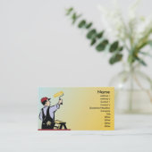 Maler Visitenkarte (Stehend Vorderseite)