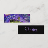 Maler-Visitenkarte - Anpassbar Mini Visitenkarte (Vorne/Hinten)