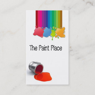 Maler-Visitenkarte Visitenkarte