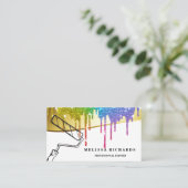 Maler-Visitenkarte Visitenkarte (Stehend Vorderseite)