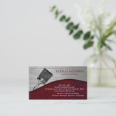 Maler-Visitenkarte Visitenkarte (Stehend Vorderseite)