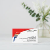 Maler-Visitenkarte Visitenkarte (Stehend Vorderseite)