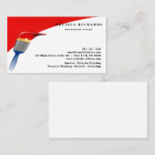 Maler-Visitenkarte Visitenkarte (Vorne/Hinten)