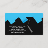 Maler-Visitenkarte Visitenkarte (Rückseite)