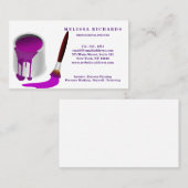 Maler-Visitenkarte Visitenkarte (Vorne/Hinten)