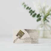 Maler-Visitenkarte Visitenkarte (Stehend Vorderseite)