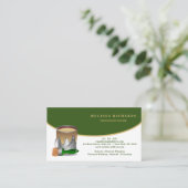 Maler-Visitenkarte Visitenkarte (Stehend Vorderseite)