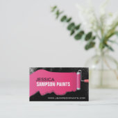 Maler-Visitenkarte Visitenkarte (Stehend Vorderseite)