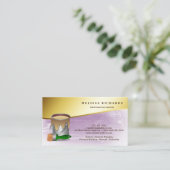 Maler-Visitenkarte Visitenkarte (Stehend Vorderseite)