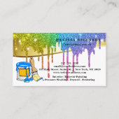 Maler-Visitenkarte Visitenkarte (Vorderseite)