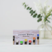 Maler-Visitenkarte Visitenkarte (Stehend Vorderseite)