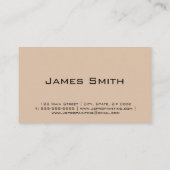 Maler-Visitenkarte Visitenkarte (Rückseite)