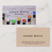 Maler-Visitenkarte Visitenkarte (Vorne/Hinten)