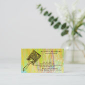 Maler-Visitenkarte Visitenkarte (Stehend Vorderseite)