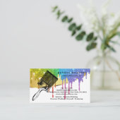 Maler-Visitenkarte Visitenkarte (Stehend Vorderseite)