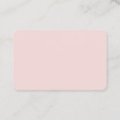 Maler-Visitenkarte Visitenkarte (Rückseite)