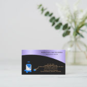 Maler-Visitenkarte Visitenkarte (Stehend Vorderseite)