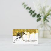 Maler-Visitenkarte Visitenkarte (Stehend Vorderseite)