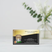 Maler-Visitenkarte Visitenkarte (Stehend Vorderseite)