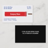 Maler-Visitenkarten Visitenkarte (Vorne/Hinten)