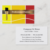 Maler-Visitenkarten Visitenkarte (Vorne/Hinten)