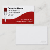 Maler-Visitenkarten Visitenkarte (Vorne/Hinten)