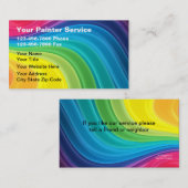 Maler-Visitenkarten Visitenkarte (Vorne/Hinten)