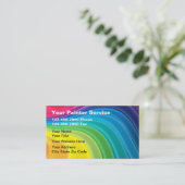 Maler-Visitenkarten Visitenkarte (Stehend Vorderseite)