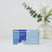 Maler-Visitenkarten Visitenkarte (Stehend Vorderseite)